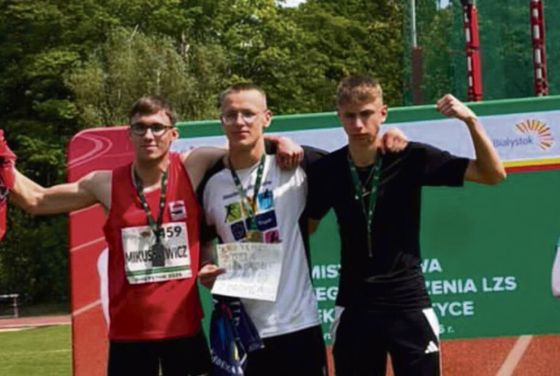 Łukasz Rinke z brązem  w Białymstoku