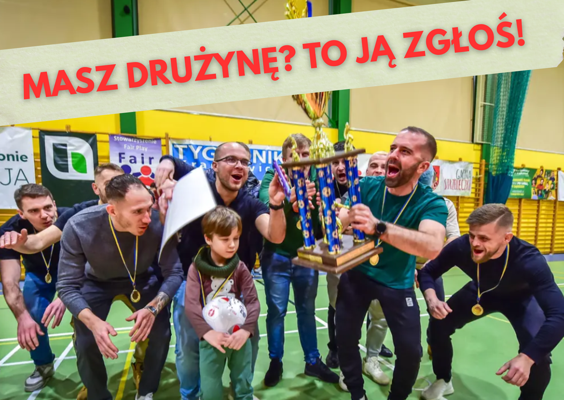 Masz drużynę? To najwyższa pora ją zgłosić. Wraca 18. edycja halówki "TK" Halowy turniej piłkarski Tygodnika Krapkowickiego – zawodnicy walczą o piłkę na parkiecie