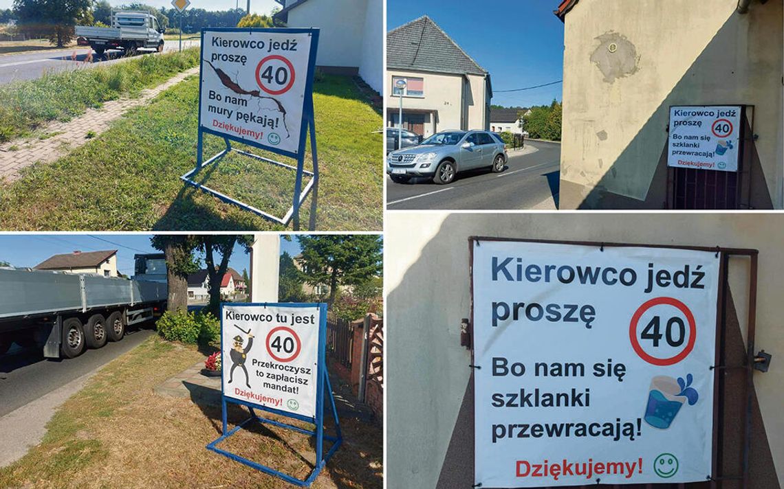 Mieszkańcy apelują do kierowców