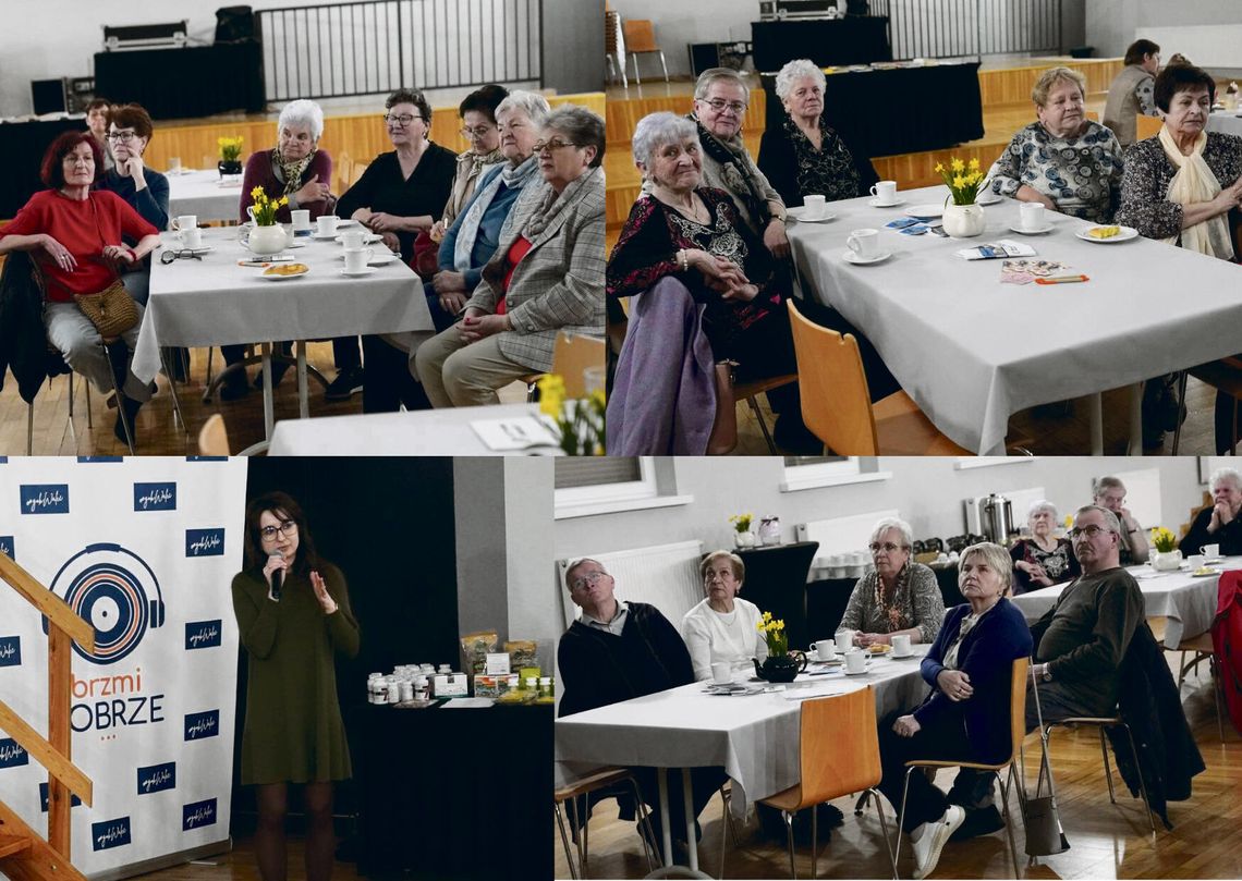 Mieszkańcy Walec podczas międzypokoleniowego spotkania o naturalnych metodach dbania o zdrowie