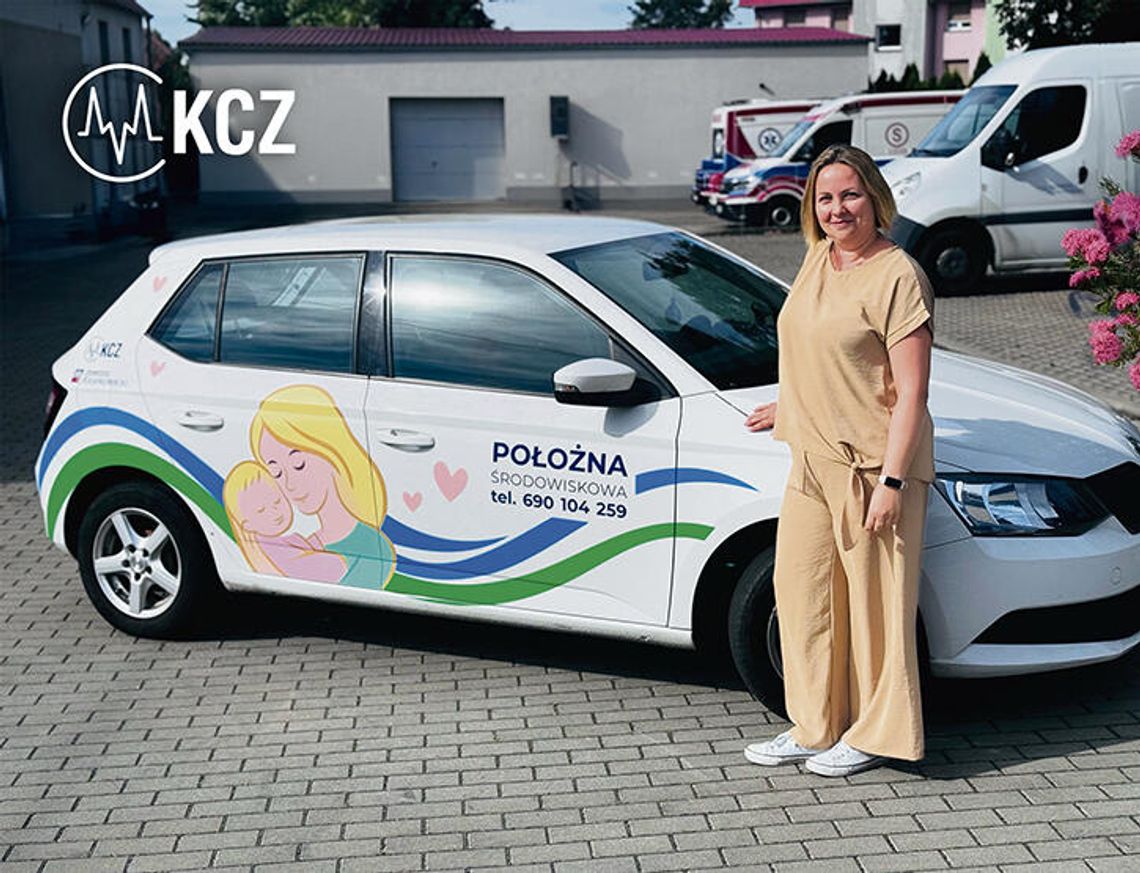 Mobilna wizytówka nadjeżdża