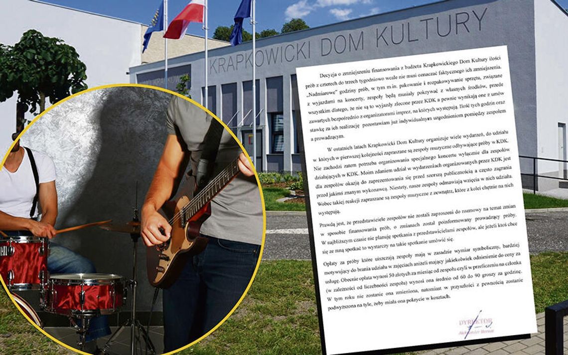 Muzycy protestują,  dyrektor nie ustępuje