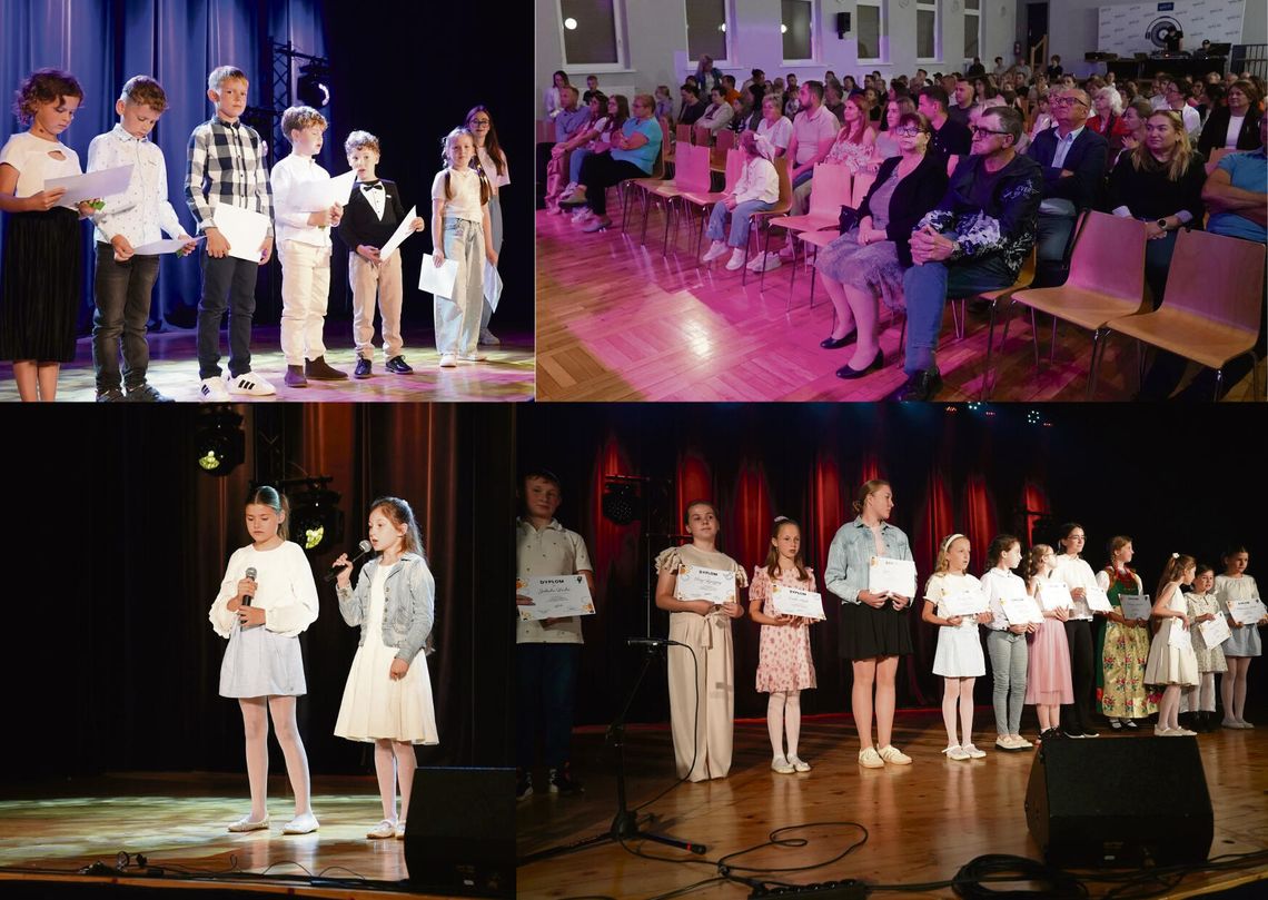 Muzyka, taniec i emocje! Walce podsumowały rok artystyczny pełen talentów Młodzi artyści występujący na scenie Centrum Kultury i Czytelnictwa w Walcach podczas Zakończenia Roku Artystycznego.