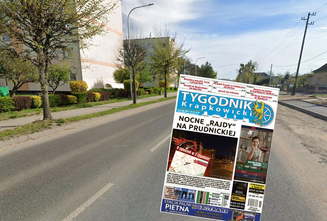 Nocne rajdy w Krapkowicach. Kolejna mieszkanka zabrała głos, jest też apel do policji Ulica Prudnicka w Krapkowicach, gdzie mieszkańcy zgłaszają problem nocnych rajdów i nadmiernego hałasu
