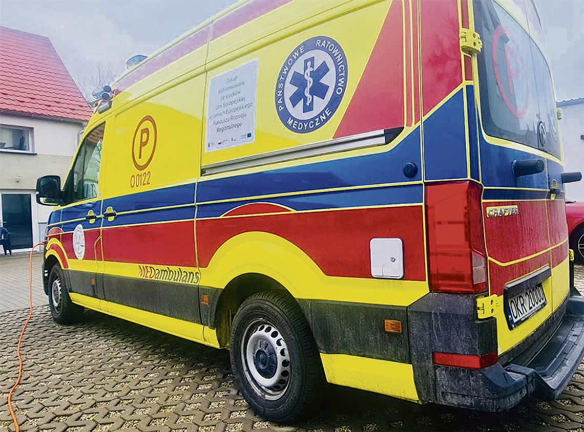 Nowy ambulans już w służbie