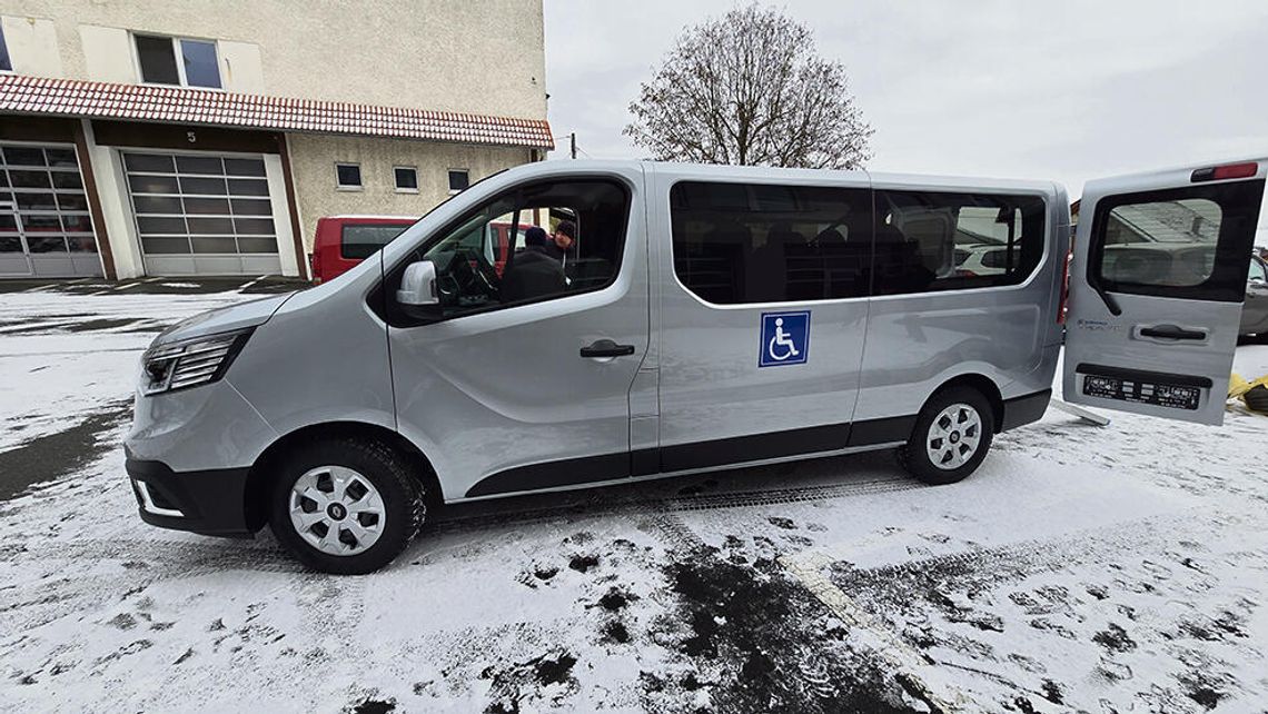 Nowy pojazd dla podopiecznych OPS