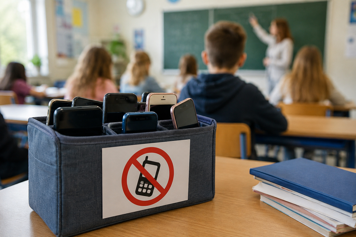 Od września koniec z telefonami w szkołach. Prezydent podpisał ustawę Od września koniec z telefonami w szkołach. Prezydent podpisał ustawę