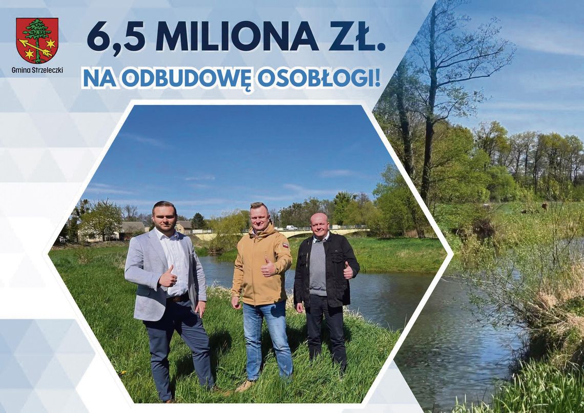Odbudują koryto Osobłogi po powodzi. Na prace w Łowkowicach i Komornikach przeznaczono 6,5 mln zł Rzeka Osobłoga w rejonie Łowkowic i Komornik – planowana odbudowa skarp i koryta po powodzi
