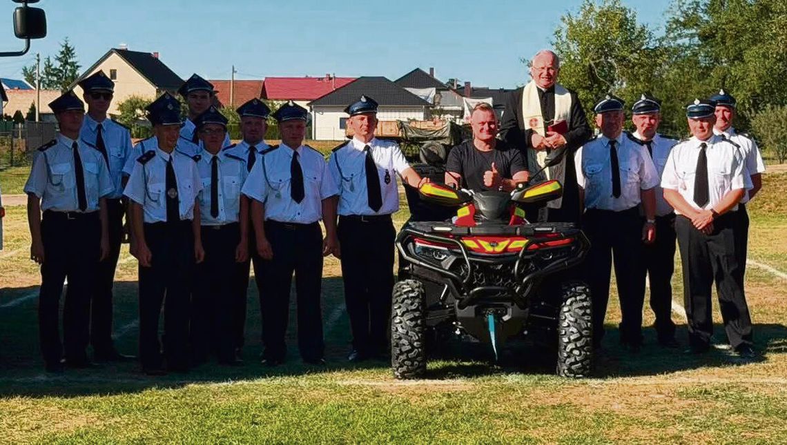 OSP Łowkowice ma nowy quad ratowniczy! Sprzęt ułatwi akcje w trudno dostępnych miejscach Quad ratowniczy OSP Łowkowice — nowy pojazd terenowy do akcji w trudno dostępnych miejscach.