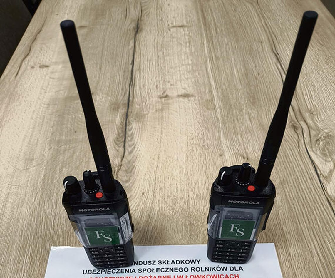 OSP Łowkowice z nowym sprzętem dzięki dofinansowaniu