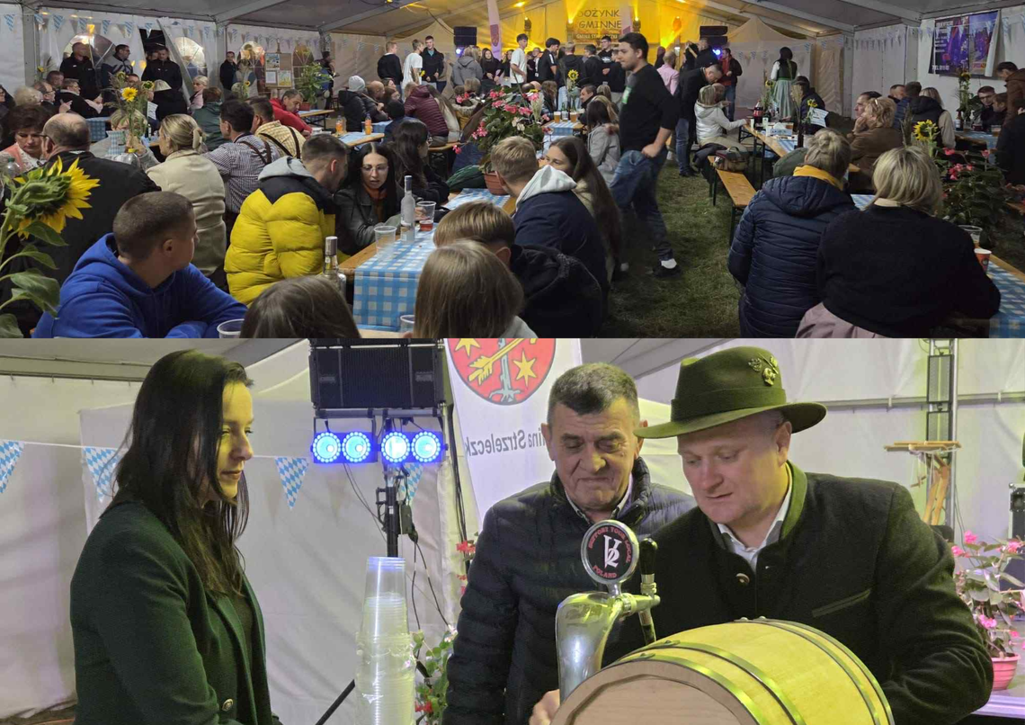 [ZDJĘCIA] Pisarzowice w rytmie piwa i zabawy. Oktoberfest już trwa, dożynki już jutro