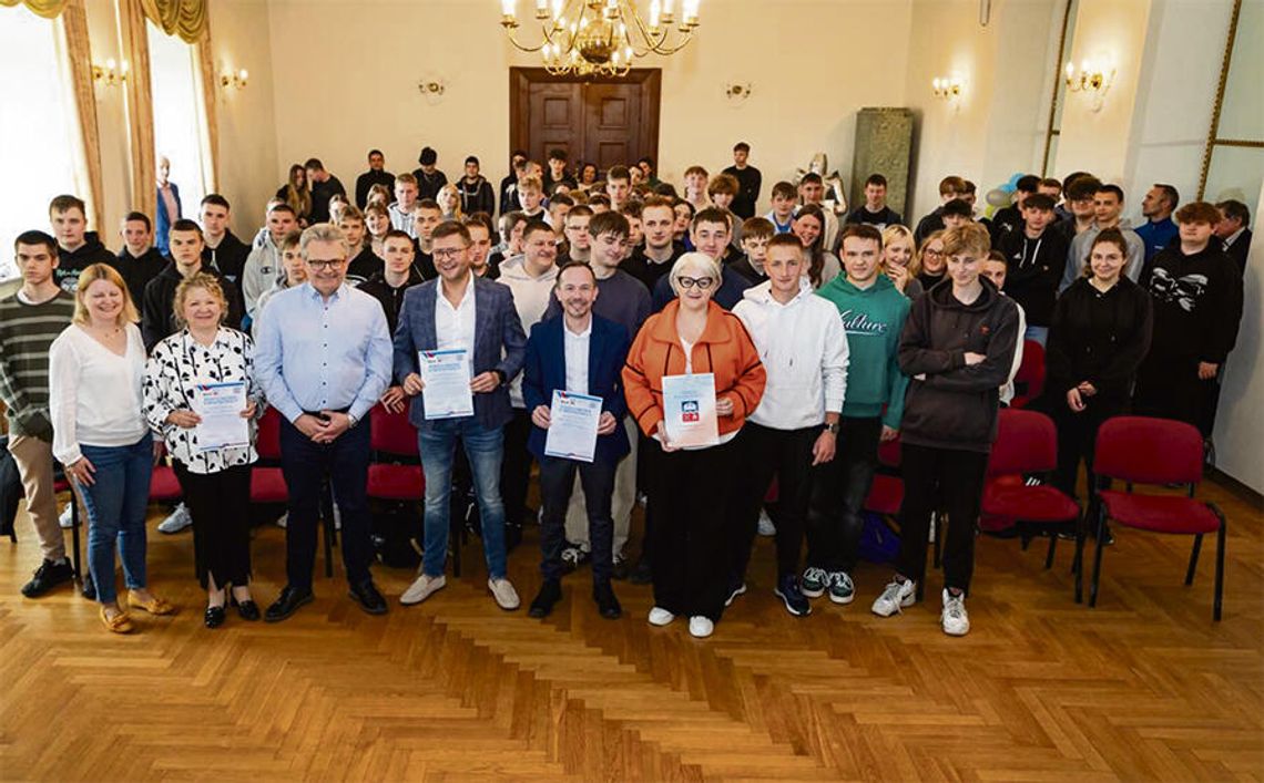 Podpisanie umowy o współpracy z firmą Metsä