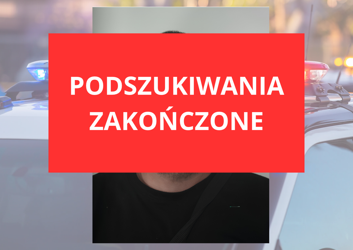 Poszukiwania zakończono Paweł Szawroński, osoba zaginiona, poszukiwania, Krapkowice, Opole, policja