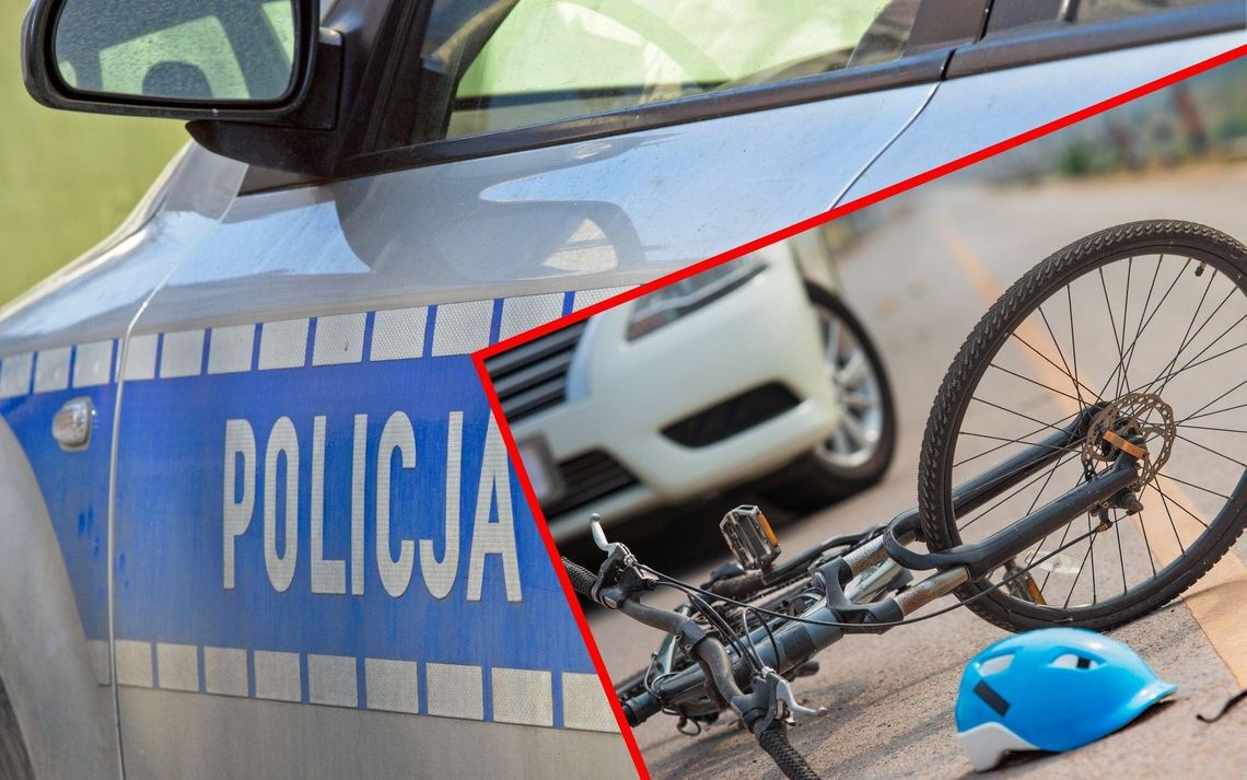 Potrącił rowerzystkę na przejściu pieszo-rowerowym