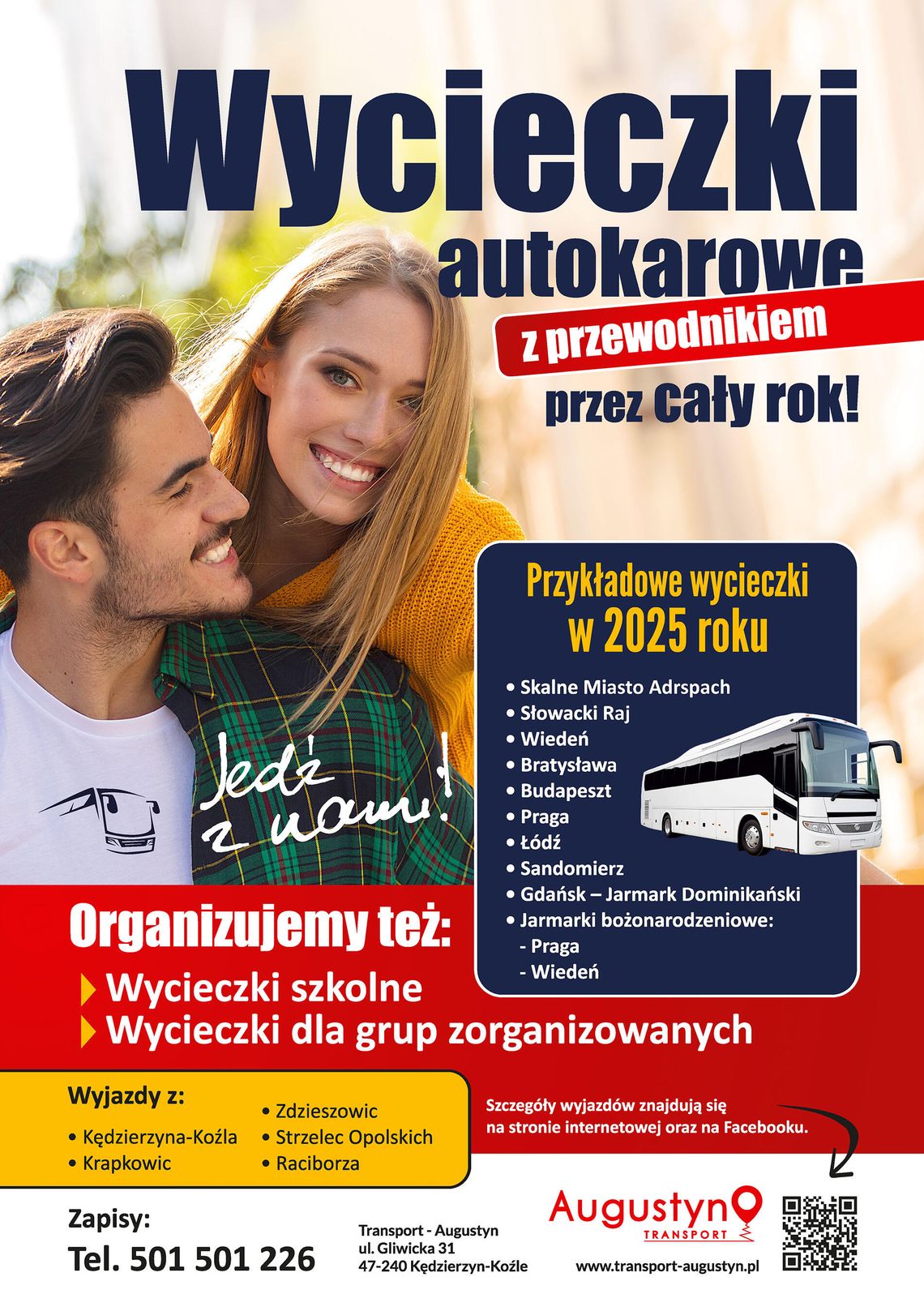 Rozdajemy podwójne zaproszenia o wartości aż 400 zł na wycieczkę do Skalnego Miasta Adrspach / nad Morskie Oko lub na Sky Bridge Dolni Morava!
