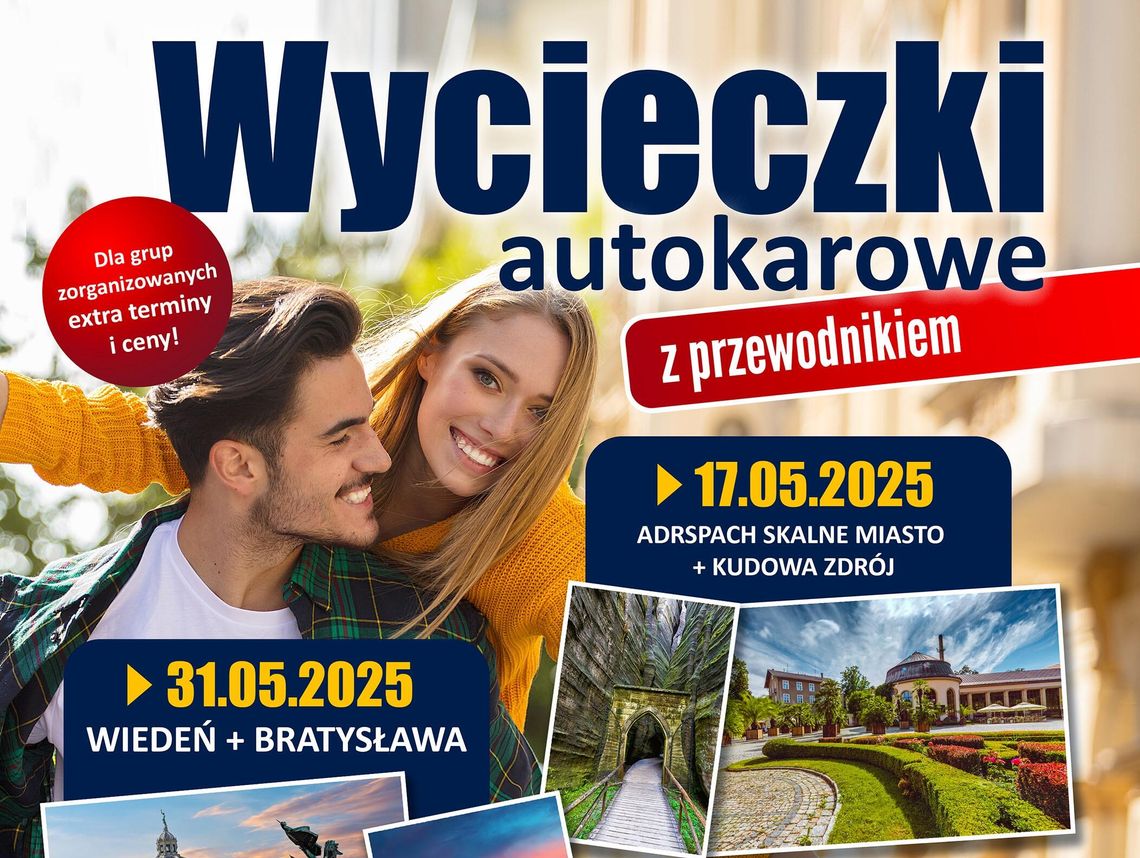 Rozdajemy zaproszenie o wartości aż 500 zł na wycieczkę do Pragi lub Wiednia i Bratysławy