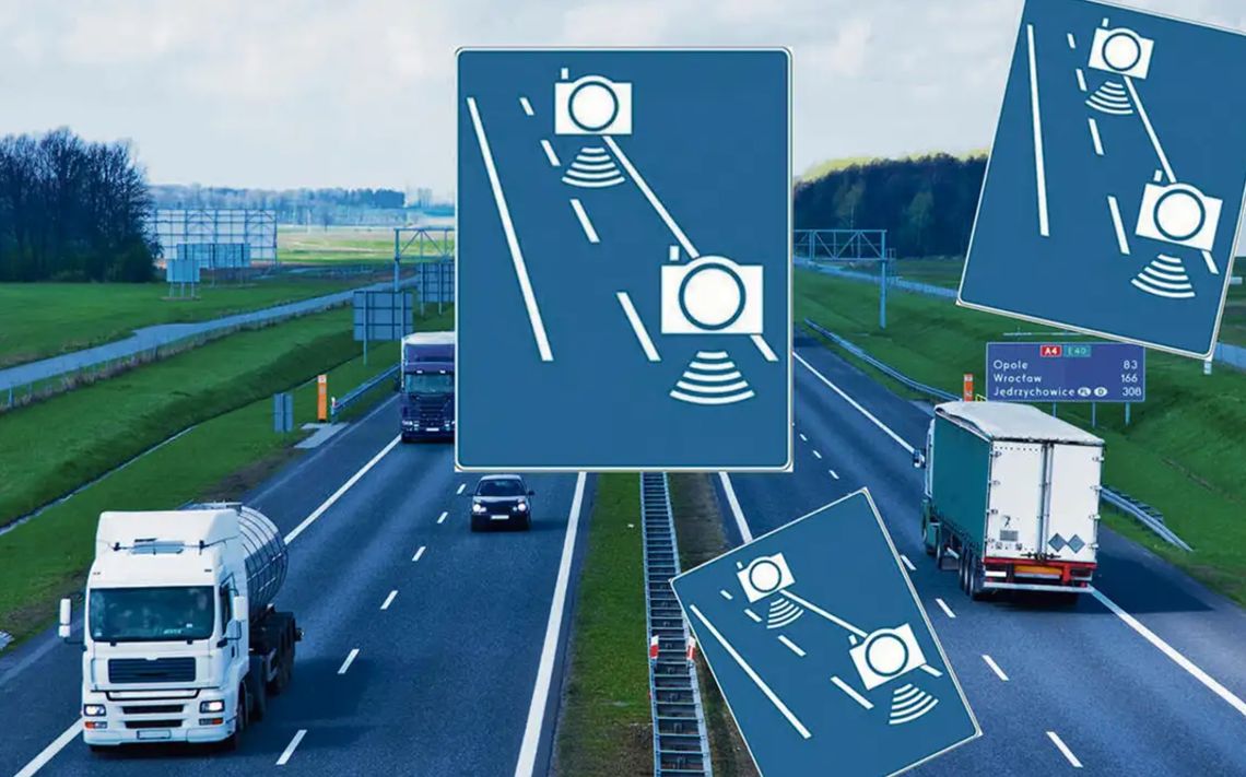 Odcinkowy pomiar prędkości na A4 w Opolu – kamery już montowane, kierowcy muszą uważać
