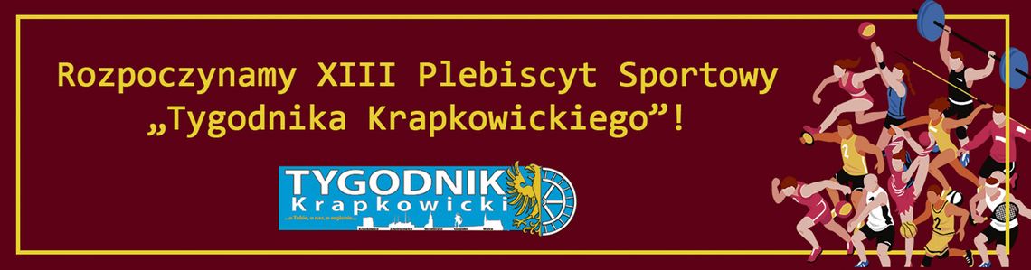 Rozpoczynamy XIII Plebiscyt Sportowy „Tygodnika Krapkowickiego”!