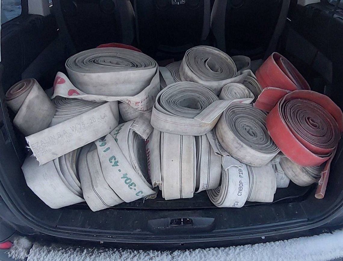 Strażackie węże pojechały do ZOO! Tam czeka na nie nowa misja