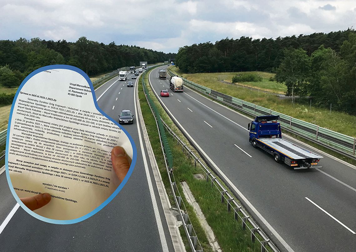 Szersza autostrada  kontra wysokie ekrany