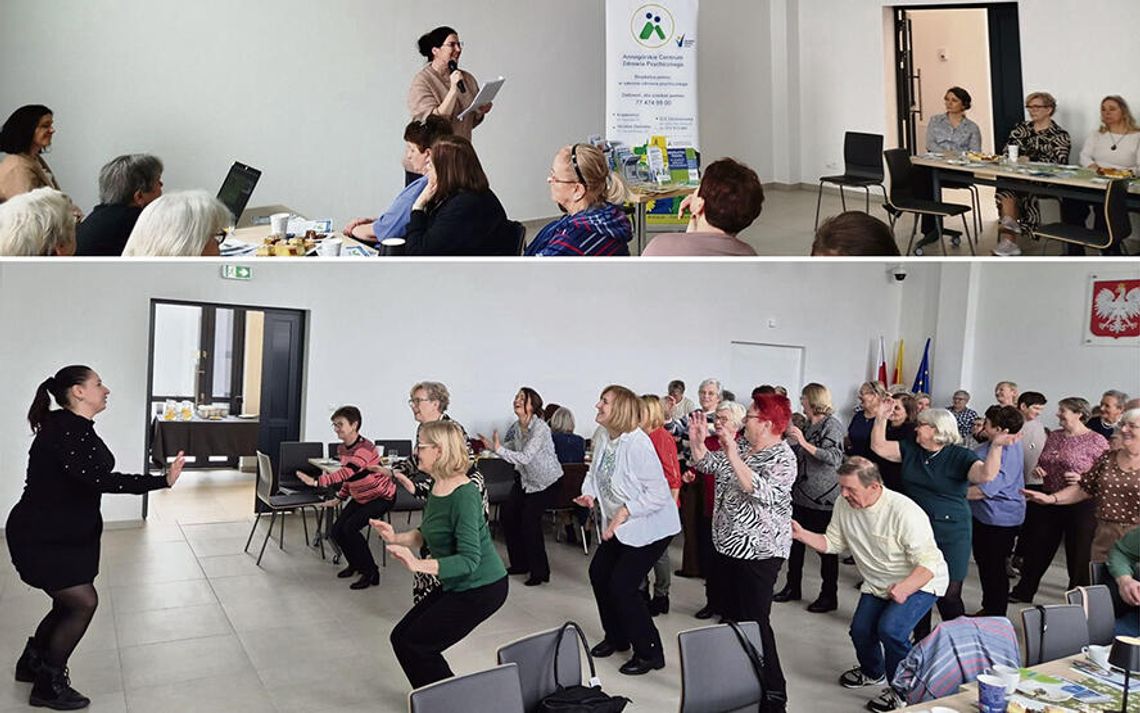 Taniec i rozmowa o zdrowiu