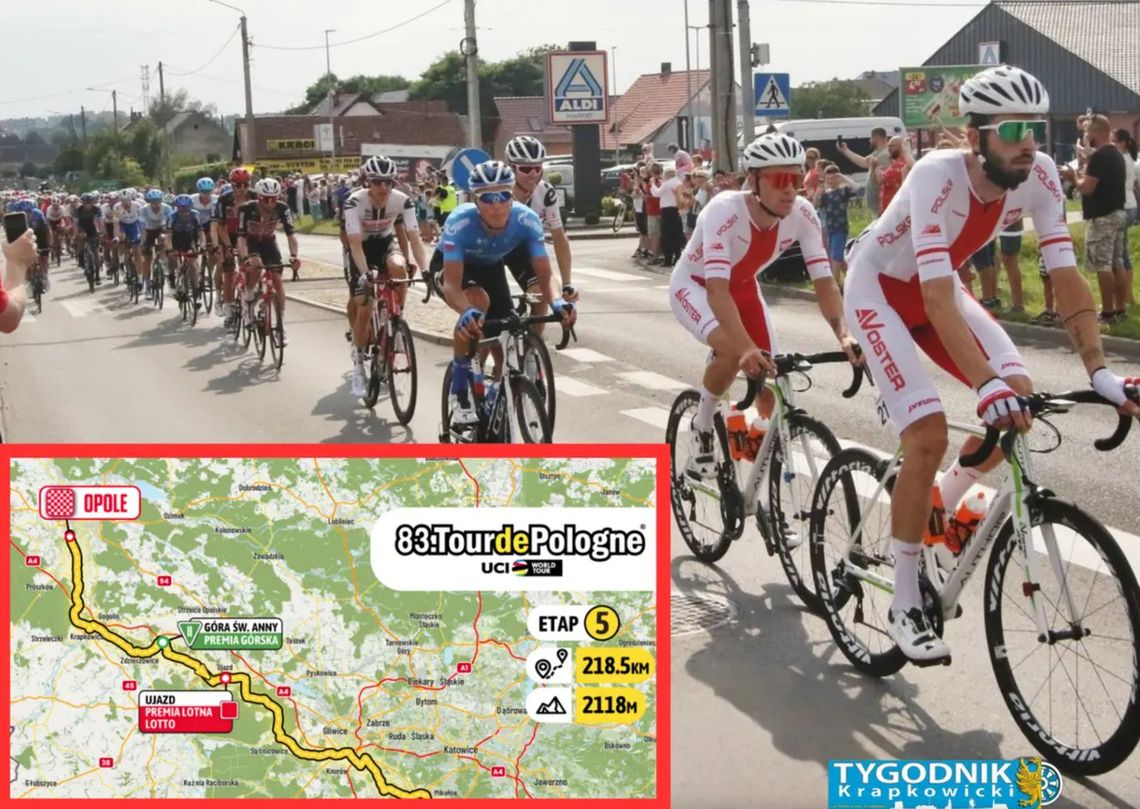 Tour de Pologne: wielkie kolarstwo już niebawem w naszym powiecie Tour de Pologne: wielkie kolarstwo już niebawem w naszym powiecie