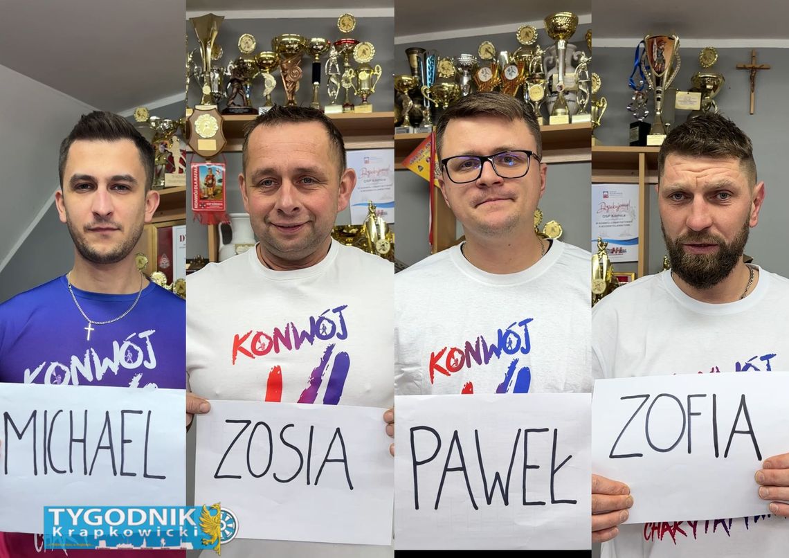 Tylko u nas: strażacy z Kórnicy znów ruszają w trasę. VII Konwój Charytatywny 2026 pojedzie dla czworga dzieci