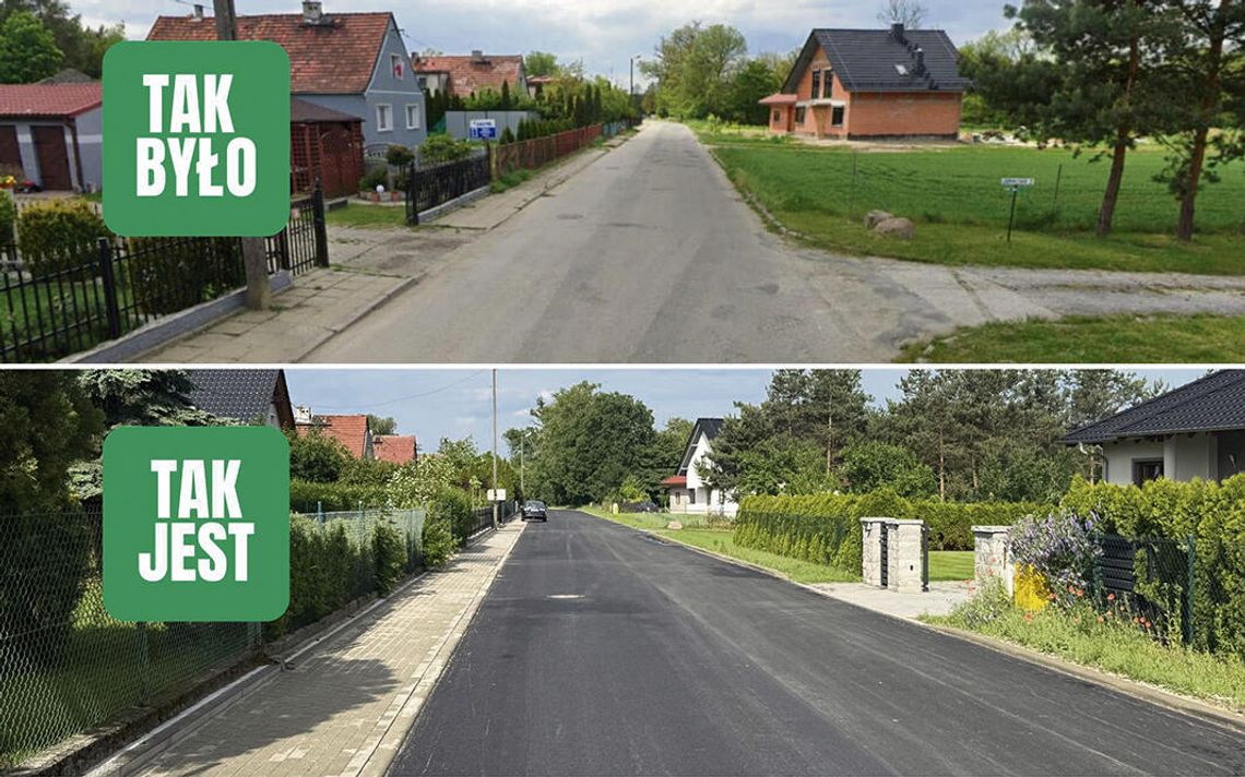 Ulica Zamkowa już po remoncie Ulica Zamkowa już po remoncie