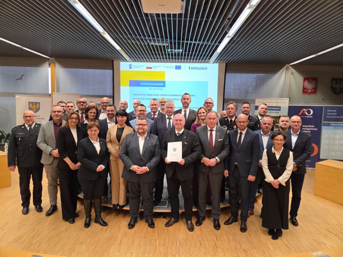 Unijne miliony na ochronę mieszkańców Aglomeracji Opolskiej, w tym powiatu krapkowickiego