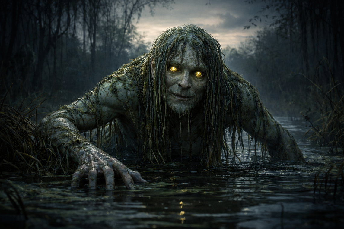 Rzeka Osobłoga w okolicach Żywocic – miejsce legendy o utopcu