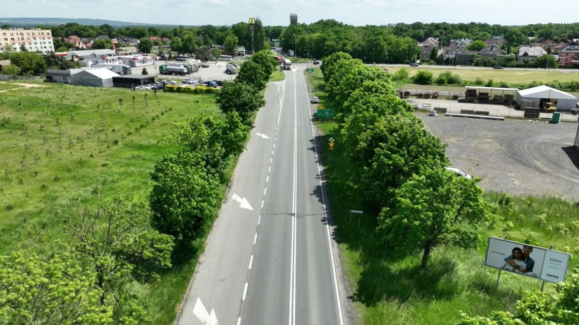 Utrudnień na DK 45 koło Krapkowic przybywa