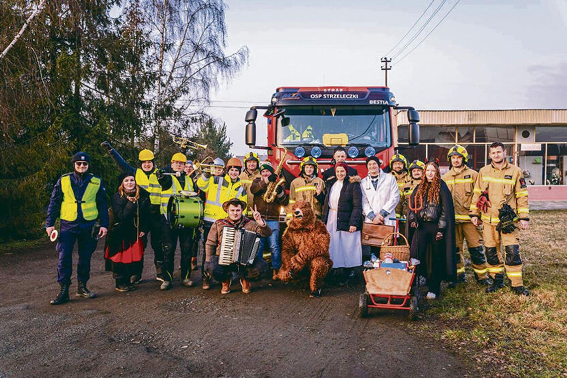 W Strzeleczkach też wodzili niedźwiedzia