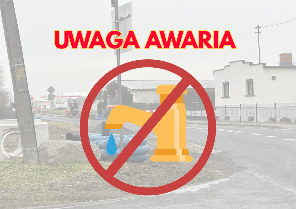 WALCE: Awaria wodociągu po porannych robotach. Cztery miejscowości mogą zostać bez wody Awaria sieci wodociągowej w gminie Walce – prace służb technicznych przy uszkodzonej rurze