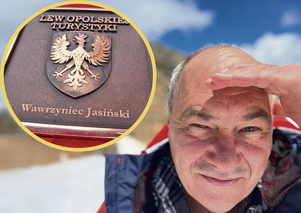 Wawrzyniec Jasiński zdobył „Lwa Opolskiej Turystyki”