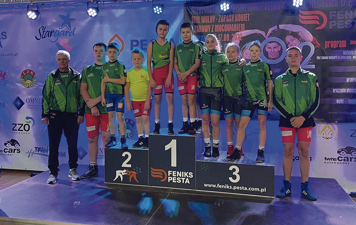 Wielokrotne podium wolniaków z Gogolina