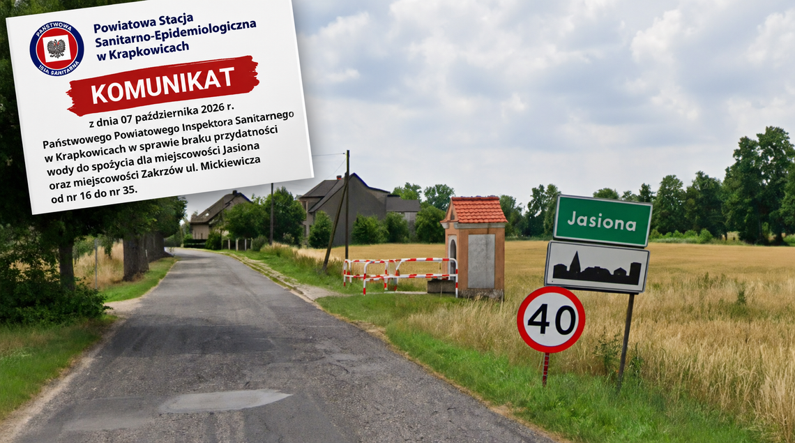 Woda w Jasionej i części Zakrzowa niezdatna do spożycia. Sanepid wydał komunikat Woda w Jasionej i części Zakrzowa niezdatna do spożycia. Sanepid wydał komunikat