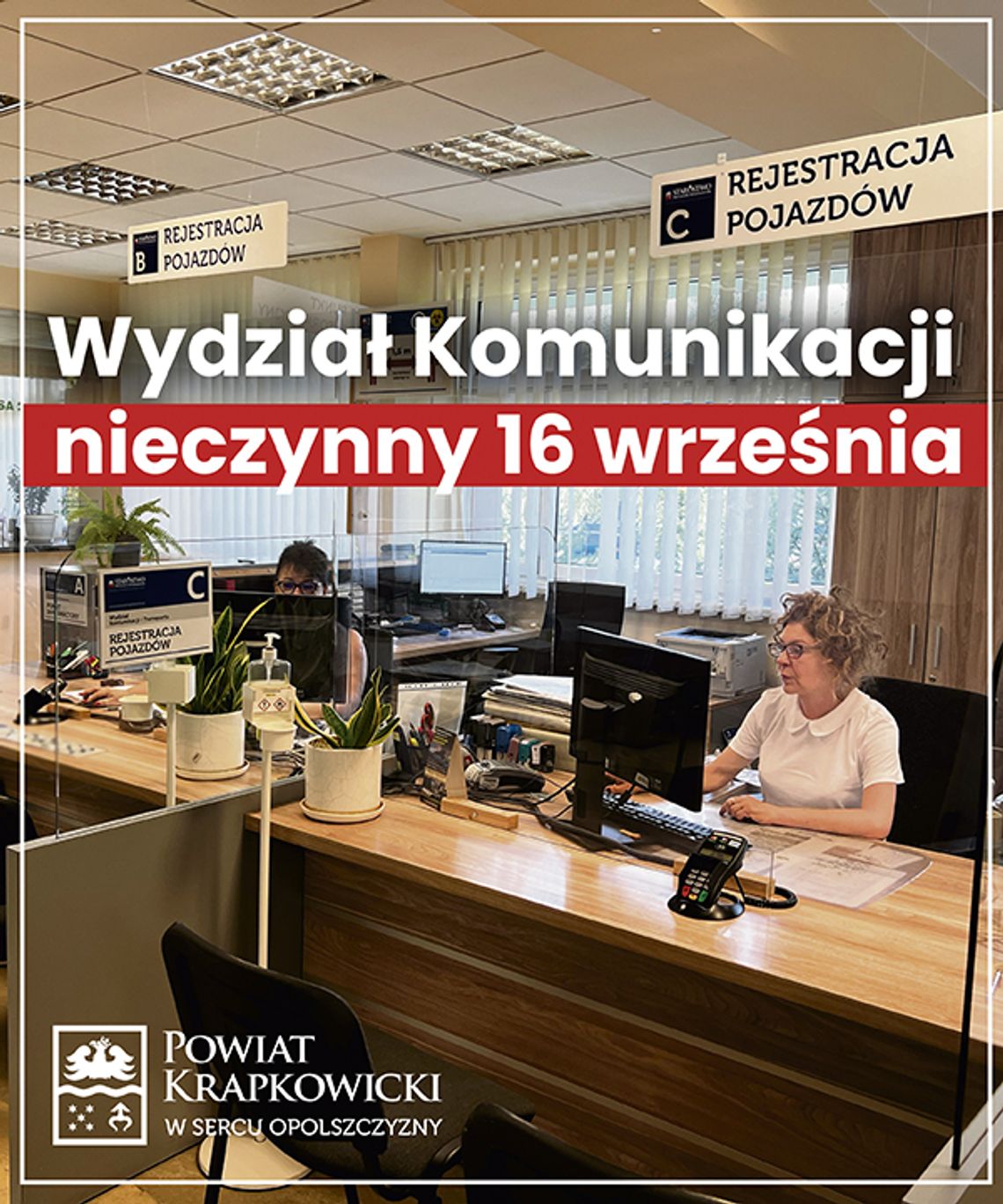 Wydział Komunikacji nieczynny 16 września