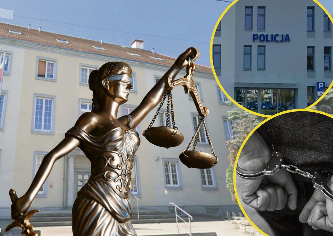 Wzorowy policjant z mrocznymi zarzutami Sąd Rejonowy w Strzelcach Opolskich, przed którym toczy się proces byłego policjanta z Krapkowic.