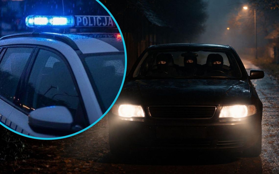 Zamaskowane osoby nocą w Steblowie. Tajemniczy samochód zniknął przed przyjazdem policji Steblów, policja, zamaskowane osoby, interwencja policji, powiat krapkowicki, bezpieczeństwo, podejrzany samochód tygodnik krapkowicki