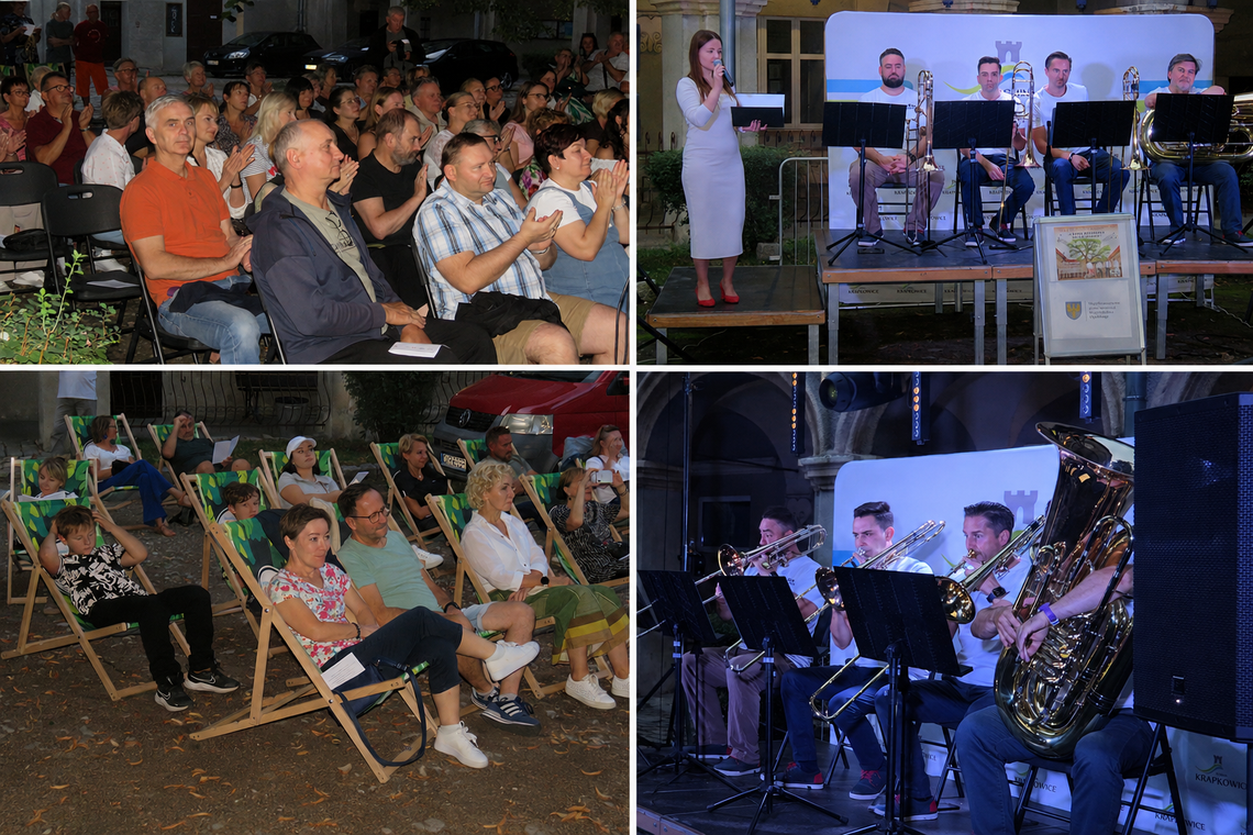 [ZDJĘCIA] Muzyka, która zabrzmiała w cieniu krapkowickiego zamku