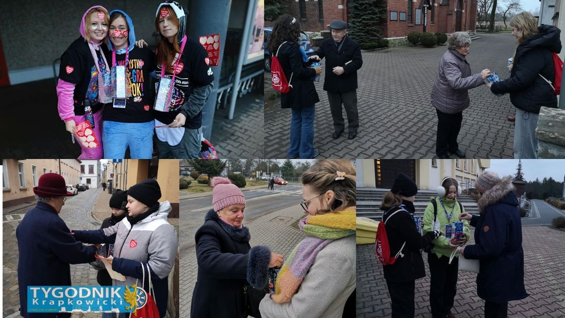 [ZDJĘCIA] Wielka Orkiestra Świątecznej Pomocy gra już na terenie powiatu krapkowickiego