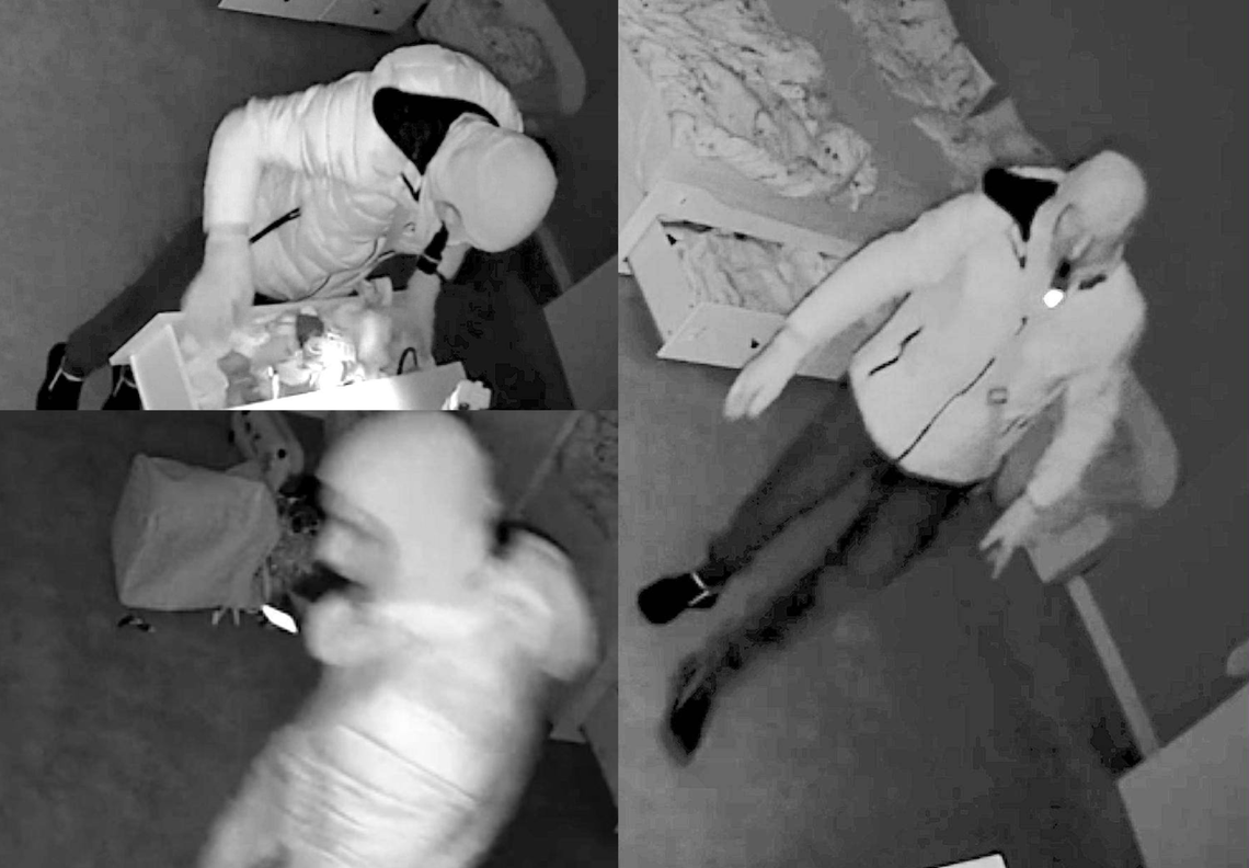 Sprawę włamania i kradzieży w Gogolinie uchwycił monitoring - każdy, kto rozpoznaje mężczyznę proszony o jest o kontakt z policją.