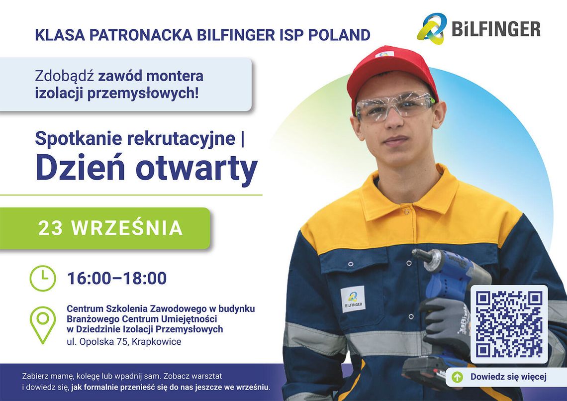 Zmiana szkoły we wrześniu jest możliwa. Większość rodziców tego nie wie. Uczniowie podczas praktycznej nauki zawodu montera izolacji przemysłowych w Centrum Szkolenia Zawodowego w Krapkowicach