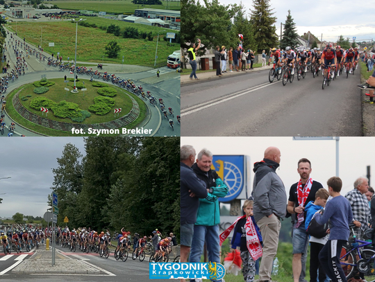 [ZDJĘCIA] Tour de Pologne 2023: przejazd przez powiat krapkowicki